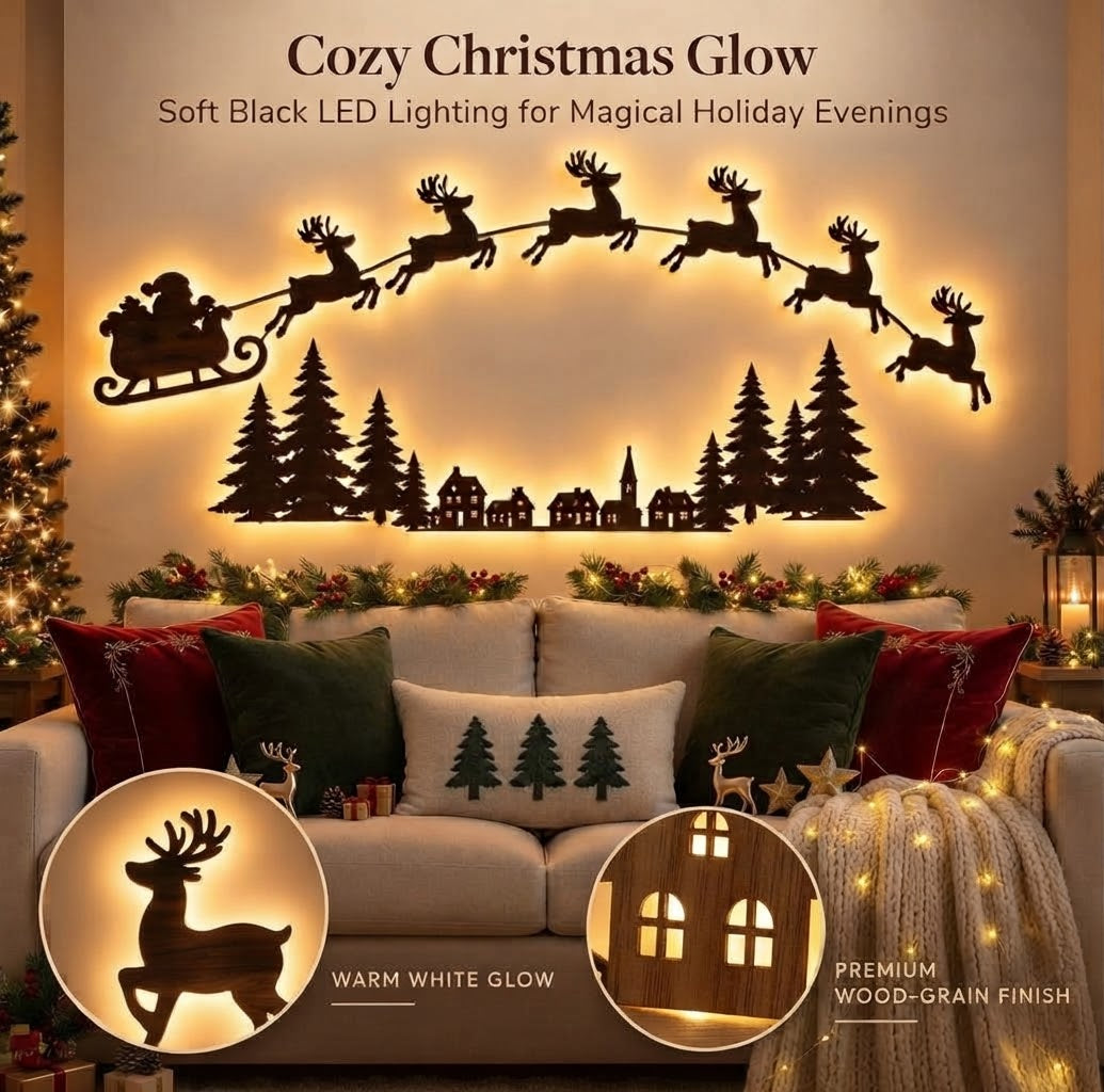 Reindeer & Venice Glow Christmas decor
